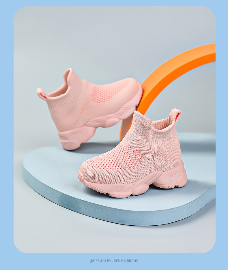 Chaussures de sport en maille respirantes pour garçons et filles — Monptitlou