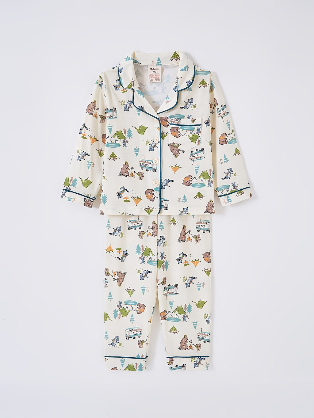 Ensemble de pyjama dinosaure pour garçon, 2 ensembles/4 pièces — Monptitlou