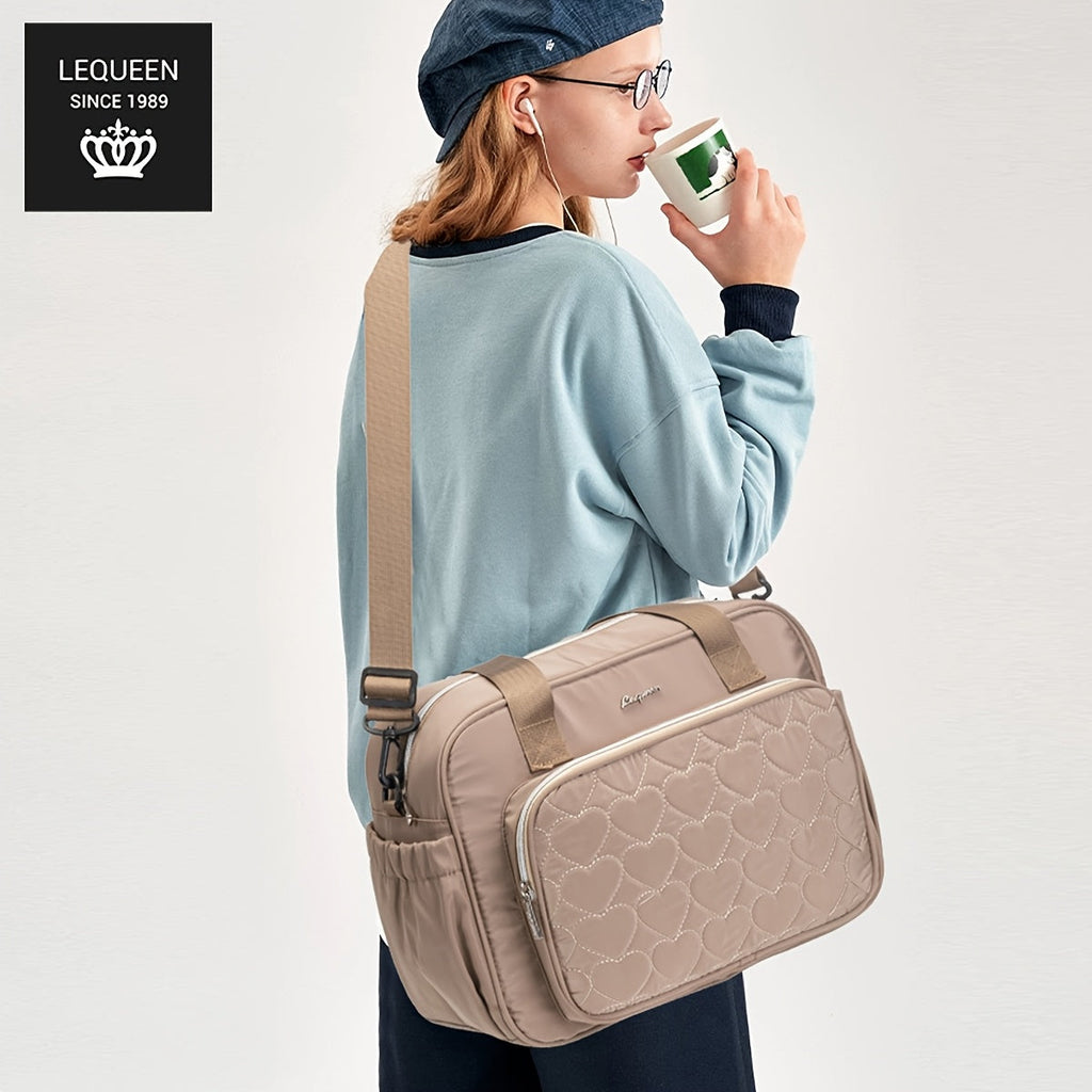 LEQUEEN 1 pièce Sac Parental en Tissu Oxford, Organisateur de Fournitures Multifonctionnel, Sac Fourre-tout de Rangement