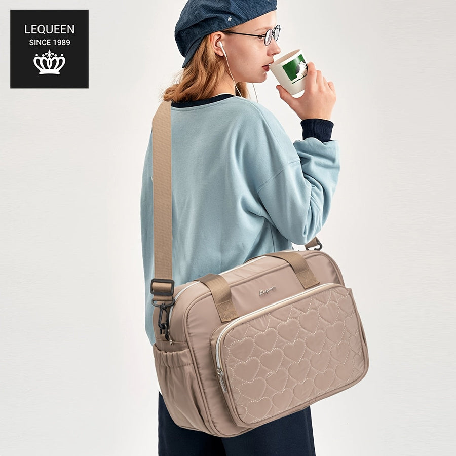 LEQUEEN 1 pièce Sac Parental en Tissu Oxford, Organisateur de Fournitures Multifonctionnel, Sac Fourre-tout de Rangement