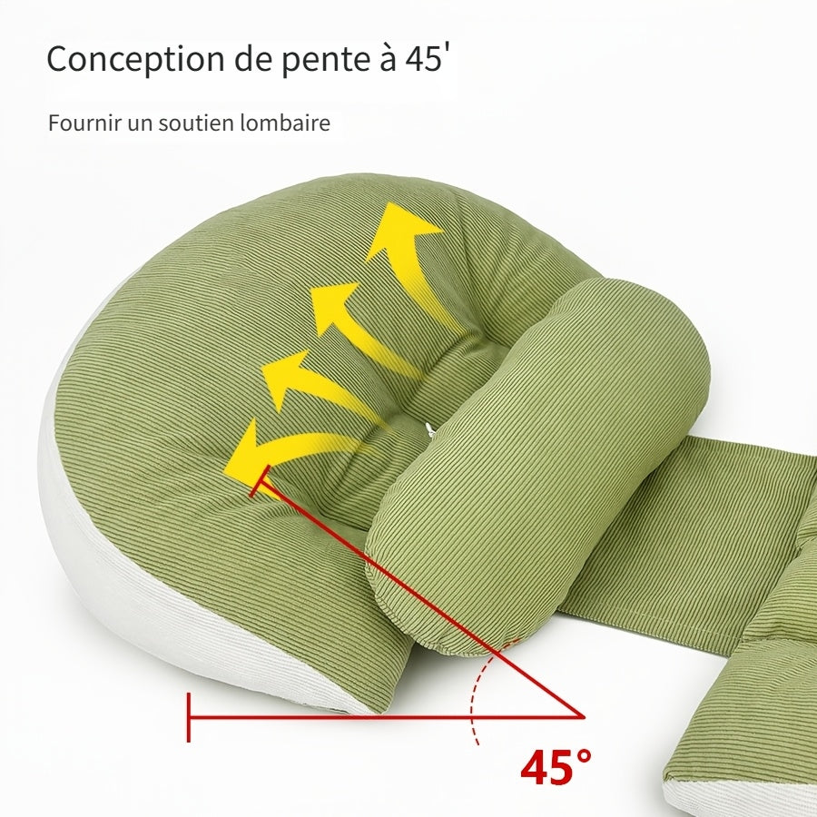 Oreiller de couchage pour la grossesse, oreiller de voyage réglable — Monptitlou