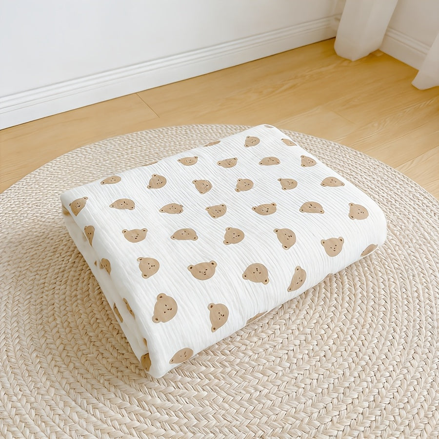 Couette adorable disponible en motifs visage d'animal et cœur. Parfaite — Monptitlou