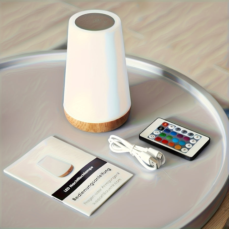 Veilleuse à commande tactile, Lampe LED tactile réglable pour chambres — Monptitlou
