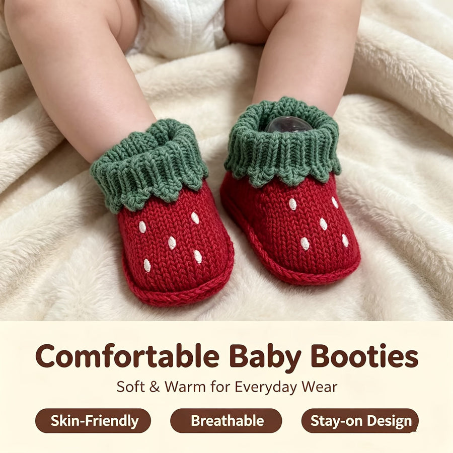 1 Paire de Chaussures pour Enfants Tricotées à la Main — Monptitlou