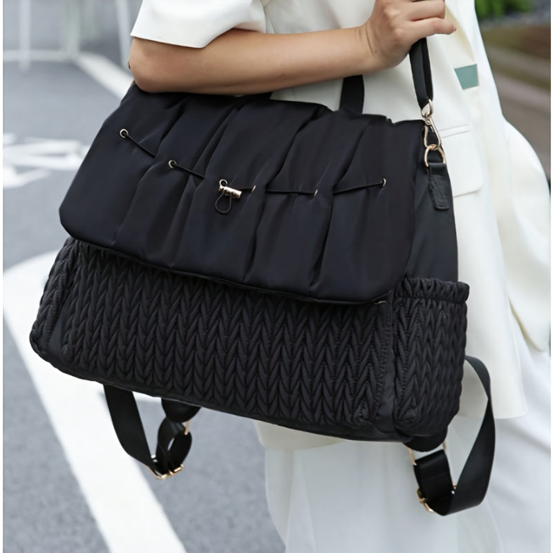 [Essentiel sorties courses] Sac à dos tressé pour maman — Monptitlou