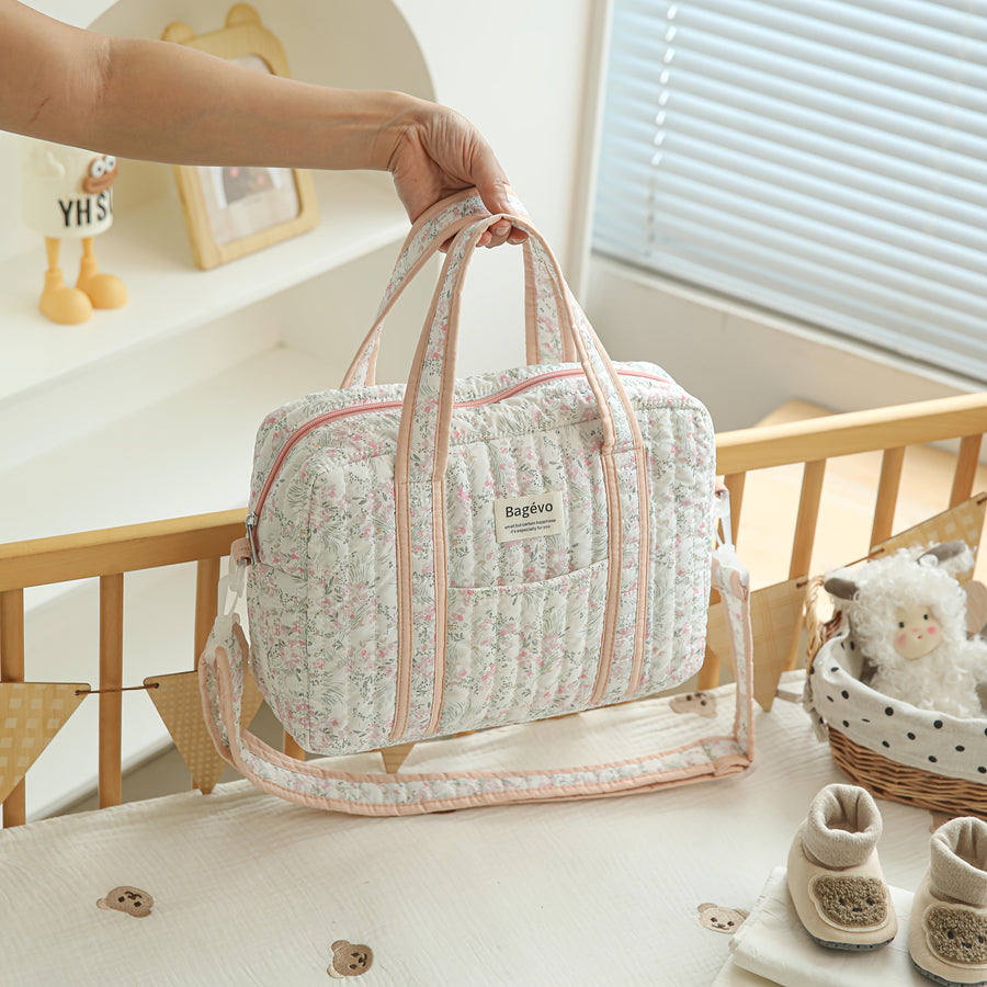 Sac Maman Matelassé Grande Capacité — Monptitlou