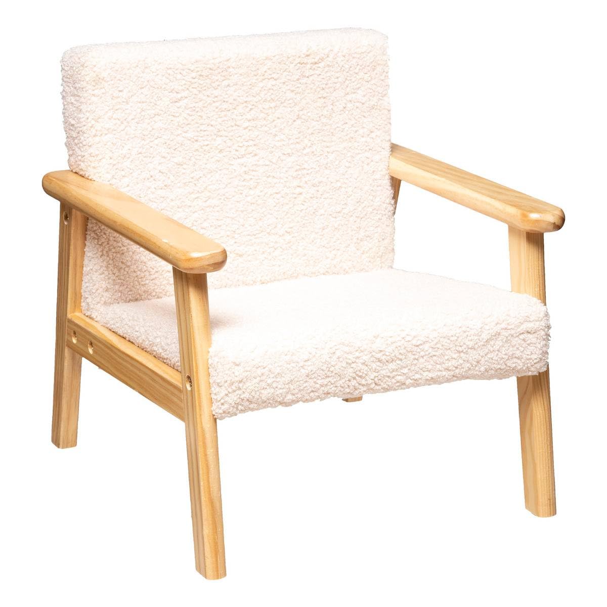 Fauteuil Enfant - écru - Bouclette — Monptitlou Image