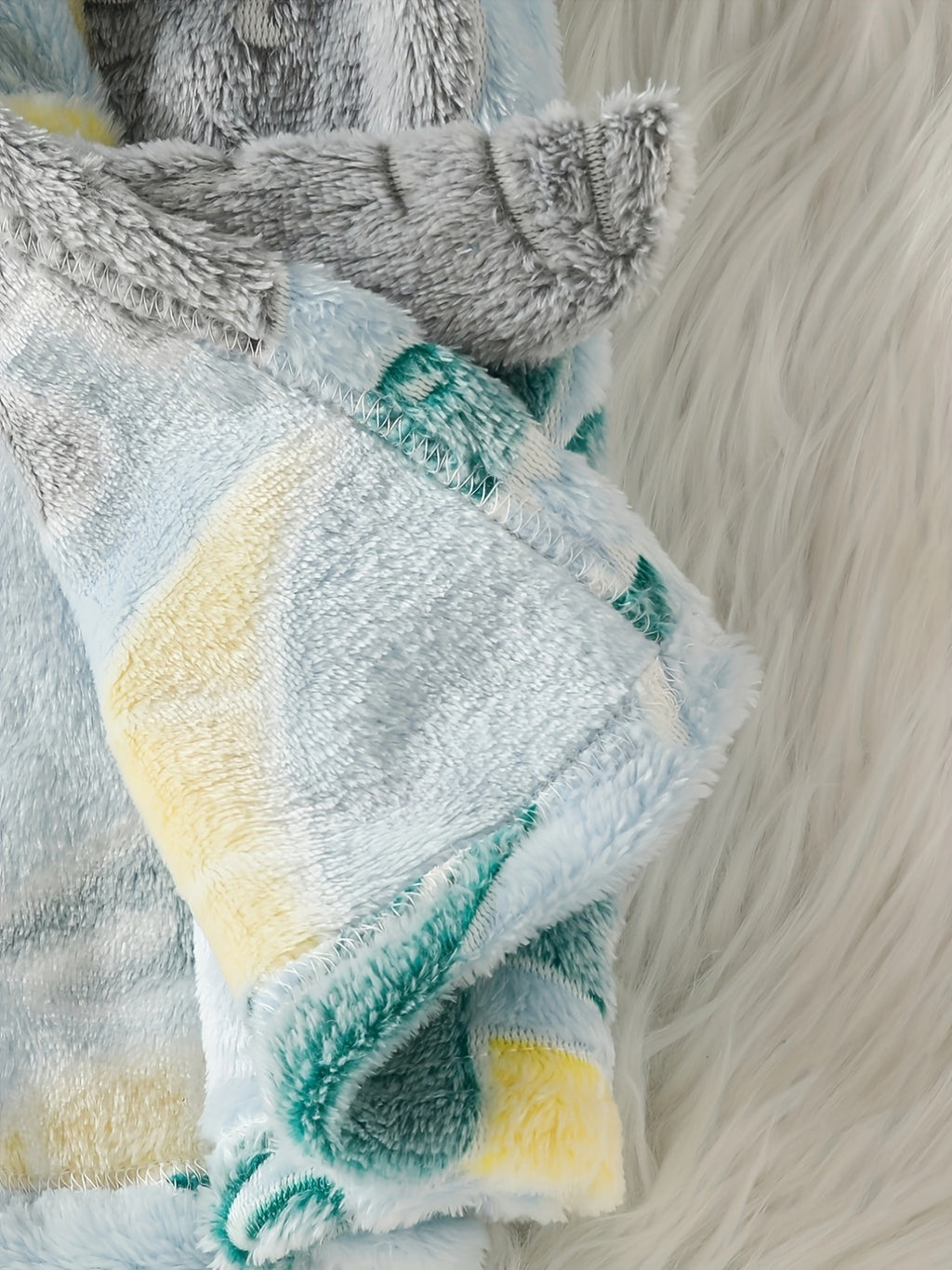 Peignoir de flanelle à capuche pour garçon, automne/hiver — Monptitlou