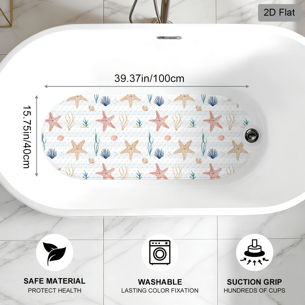 [Tapis antidérapant massage] 1 pc Tapis de bain antidérapant — Monptitlou