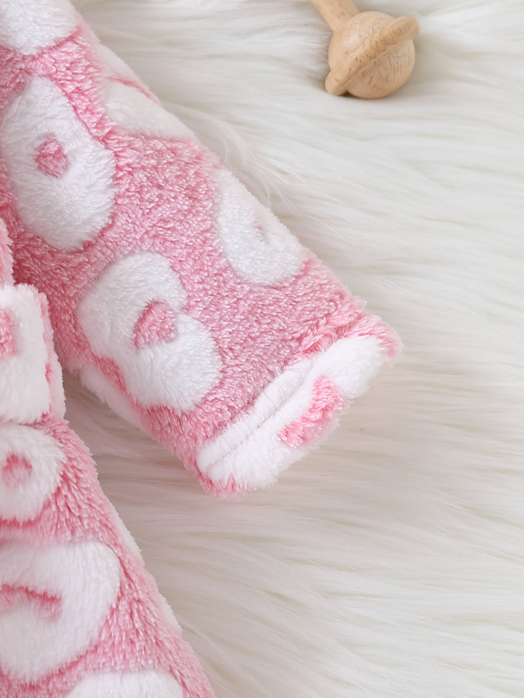 Haut à capuche unisexe pour bébé, imprimé léopard, automne et hiver — Monptitlou