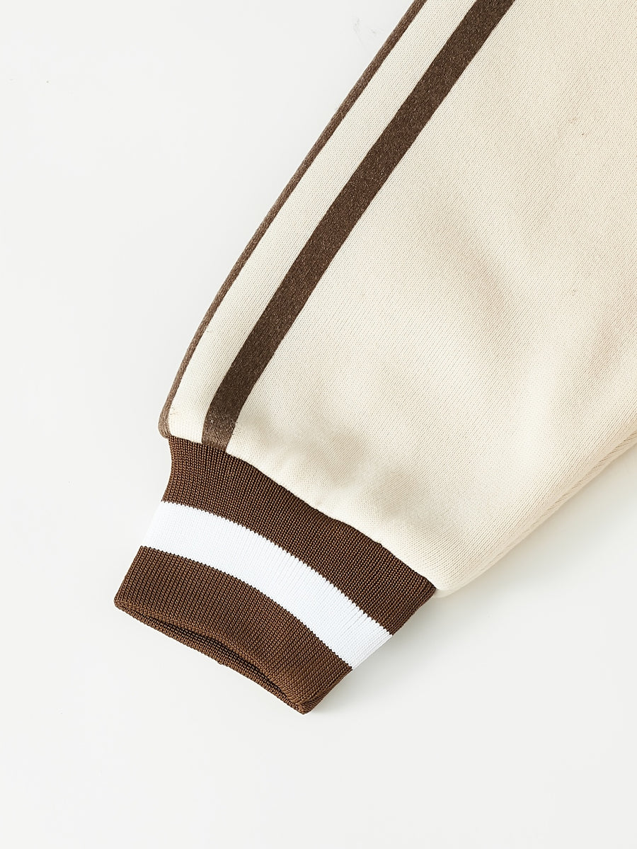 Ensemble pour garçon automne/hiver, style preppy classique et tendance — Monptitlou