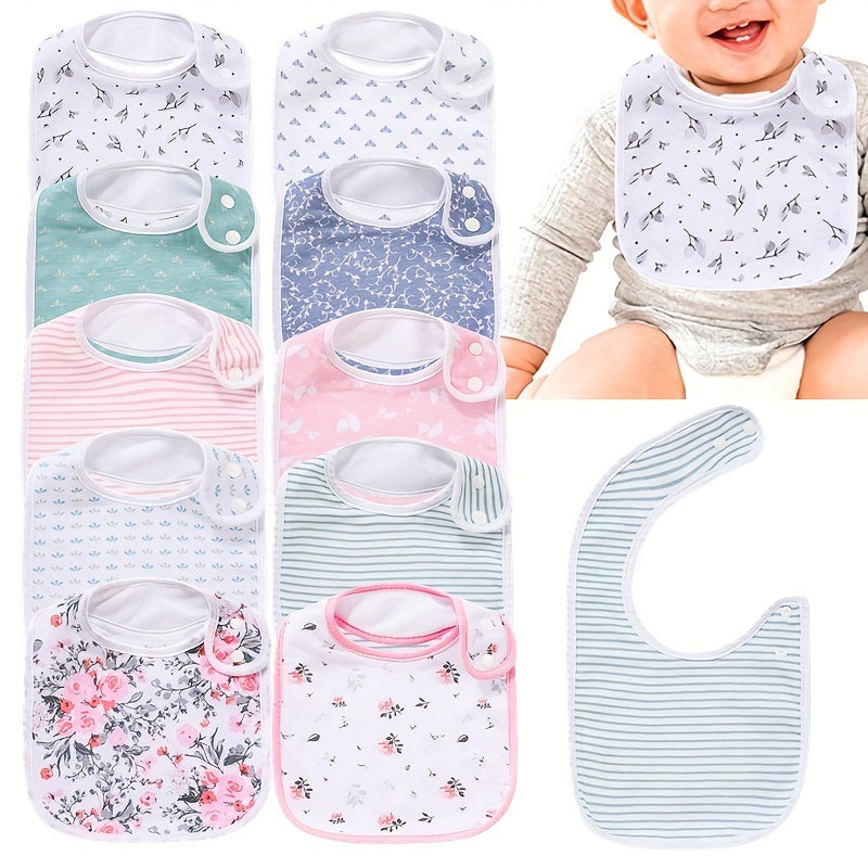 Bavoirs pour bébé, adaptés à la bave et à la poussée dentaire — Monptitlou