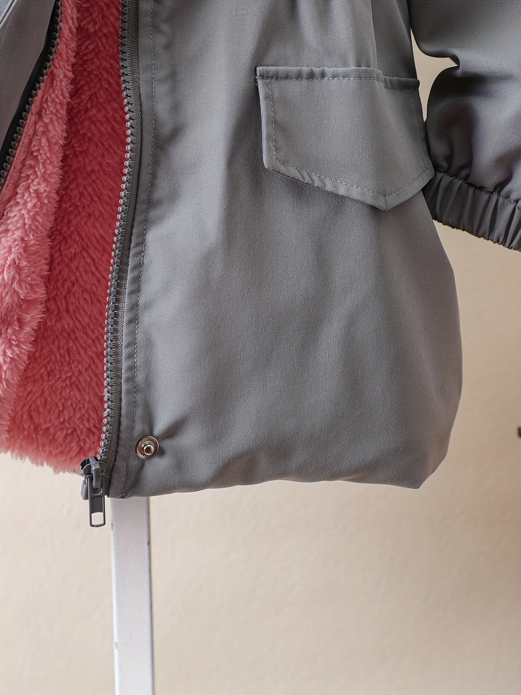 Manteau long à capuche doublé pour filles, automne hiver, décontracté