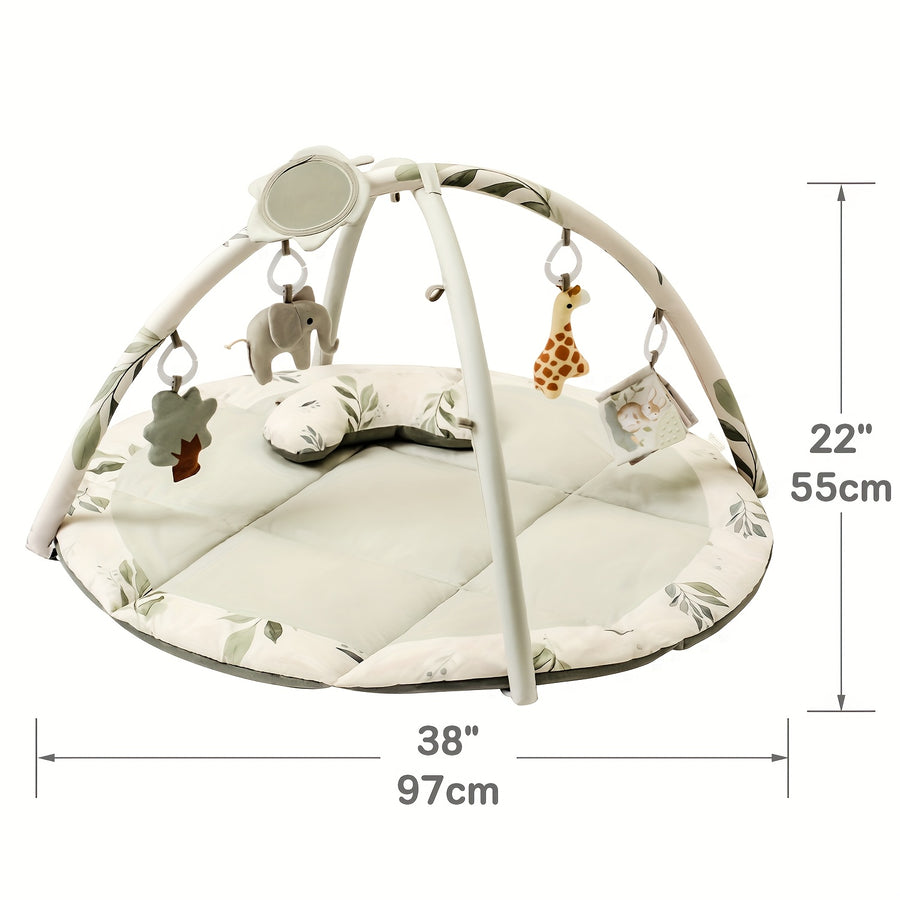 Tapis d'éveil pour bébé, tapis de jeu, tapis pour le ventre — Monptitlou