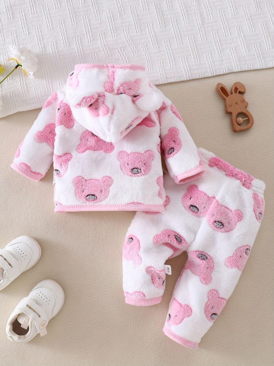 [Vêtements Noël bébé] Tenue Sherpa Ours Mignon pour Bébé Garçon — Monptitlou