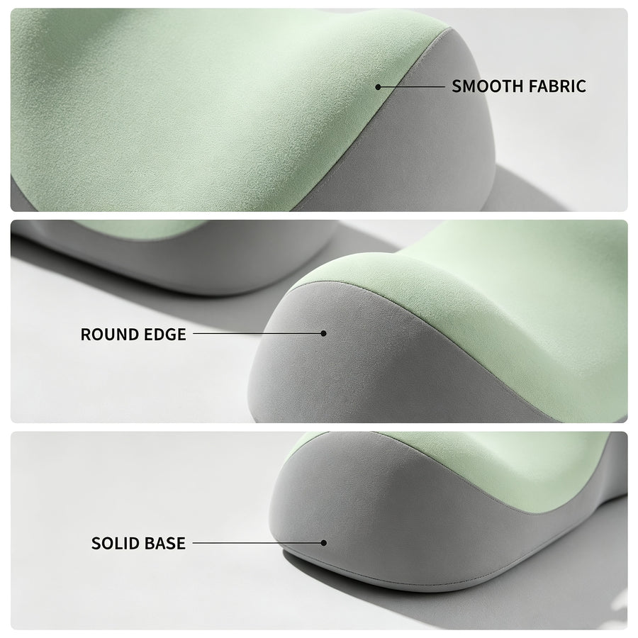 Coussin Repose-Jambes Ergonomique, Design Ondulé Haussé — Monptitlou