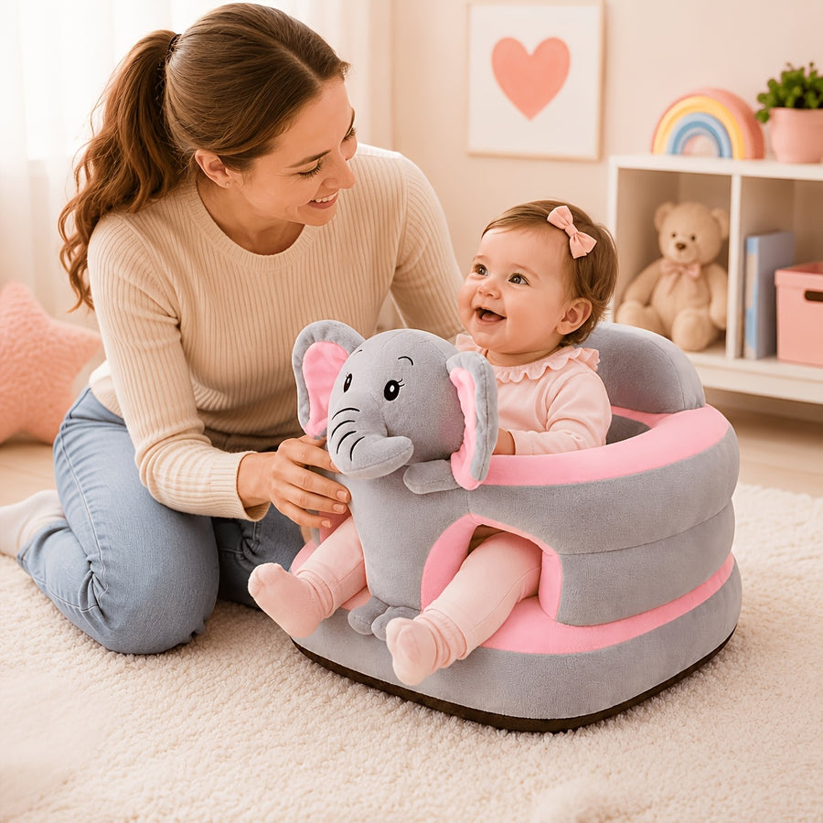 Siège d'apprentissage pour bébé en forme d'éléphant – Support de siège — Monptitlou