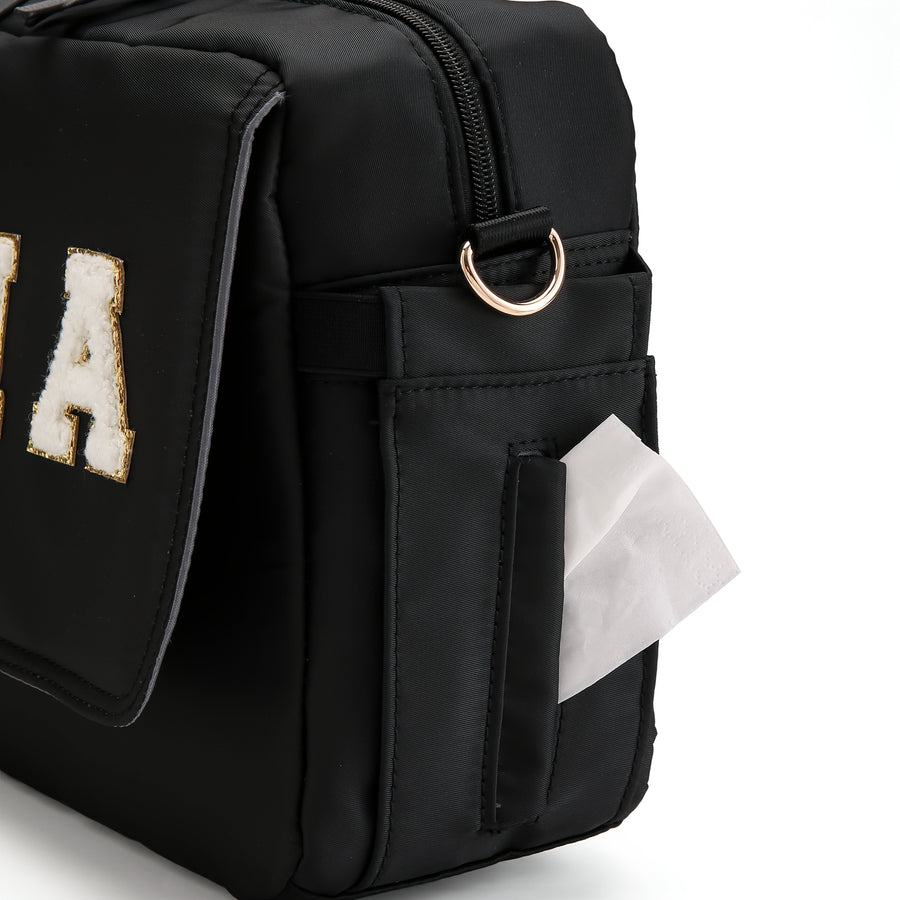 Sac parental 1 pièce MAMA avec lettres brodées, grande capacité — Monptitlou