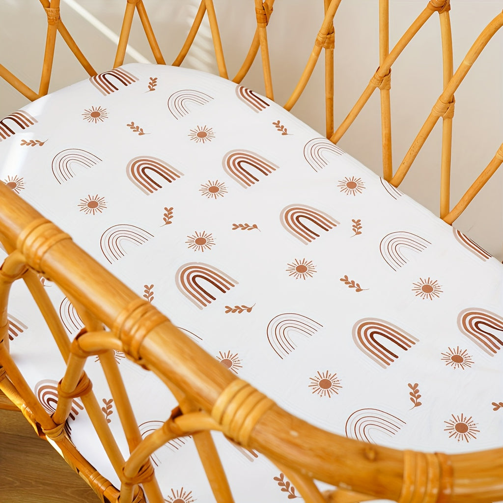 1 Housse de lit de bébé douce en tissu polyester — Monptitlou