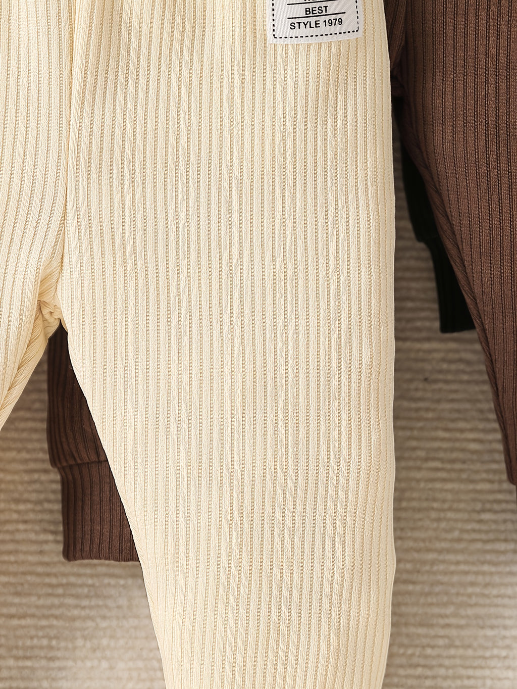 Ensemble 3 pièces d'automne-hiver pour garçons : pantalons longs — Monptitlou