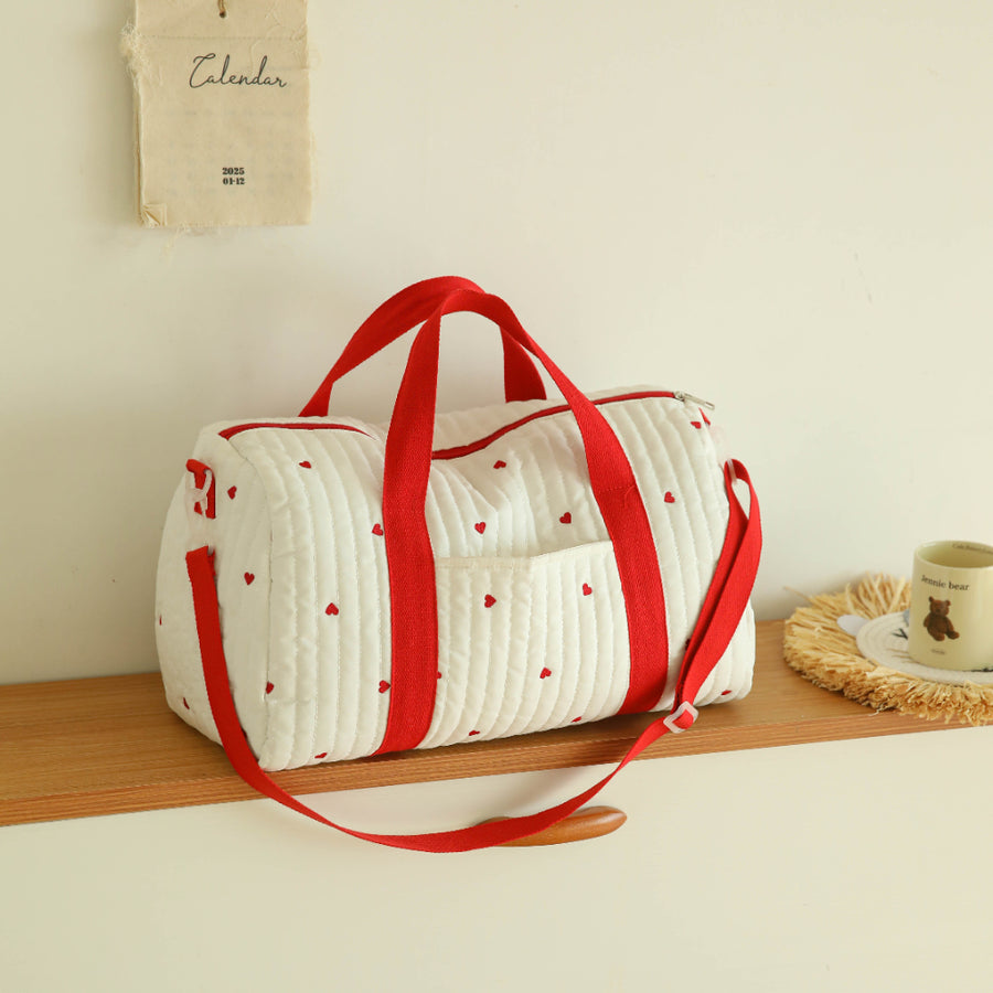Sac Parent Boston grand sac à langer matelassé style grand cœur - Cadeau — Monptitlou