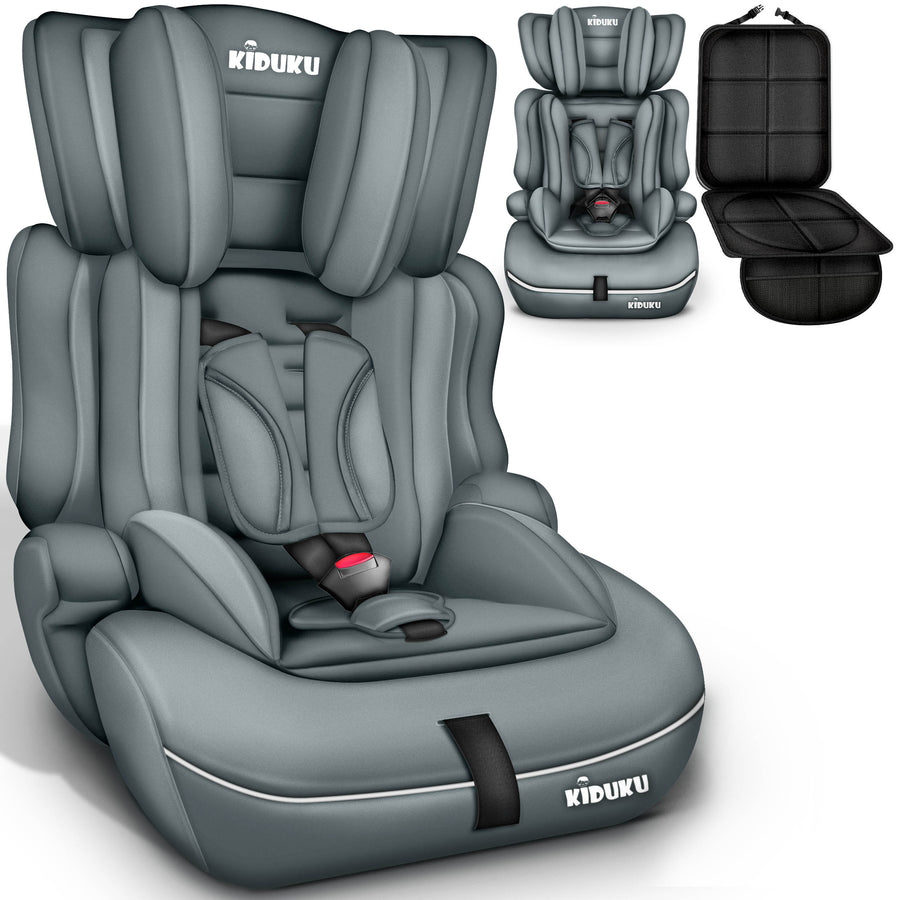 KIDUKU® Siège auto enfant 9-36 kg (1-12 ans) avec coussin pour siège — Monptitlou