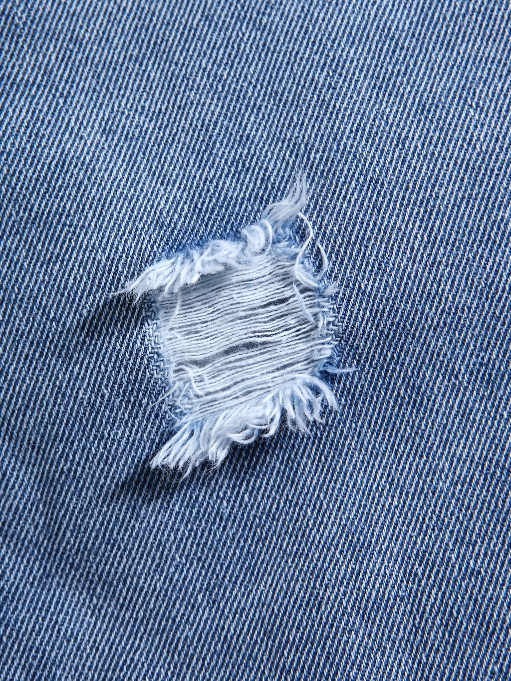 Salopettes en denim déchiré pour garçons, printemps/automne — Monptitlou
