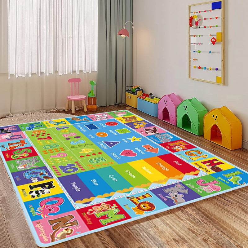 Tapis/Tapis de jeu éducatif ABC 1 pièce 800g/m² — Monptitlou