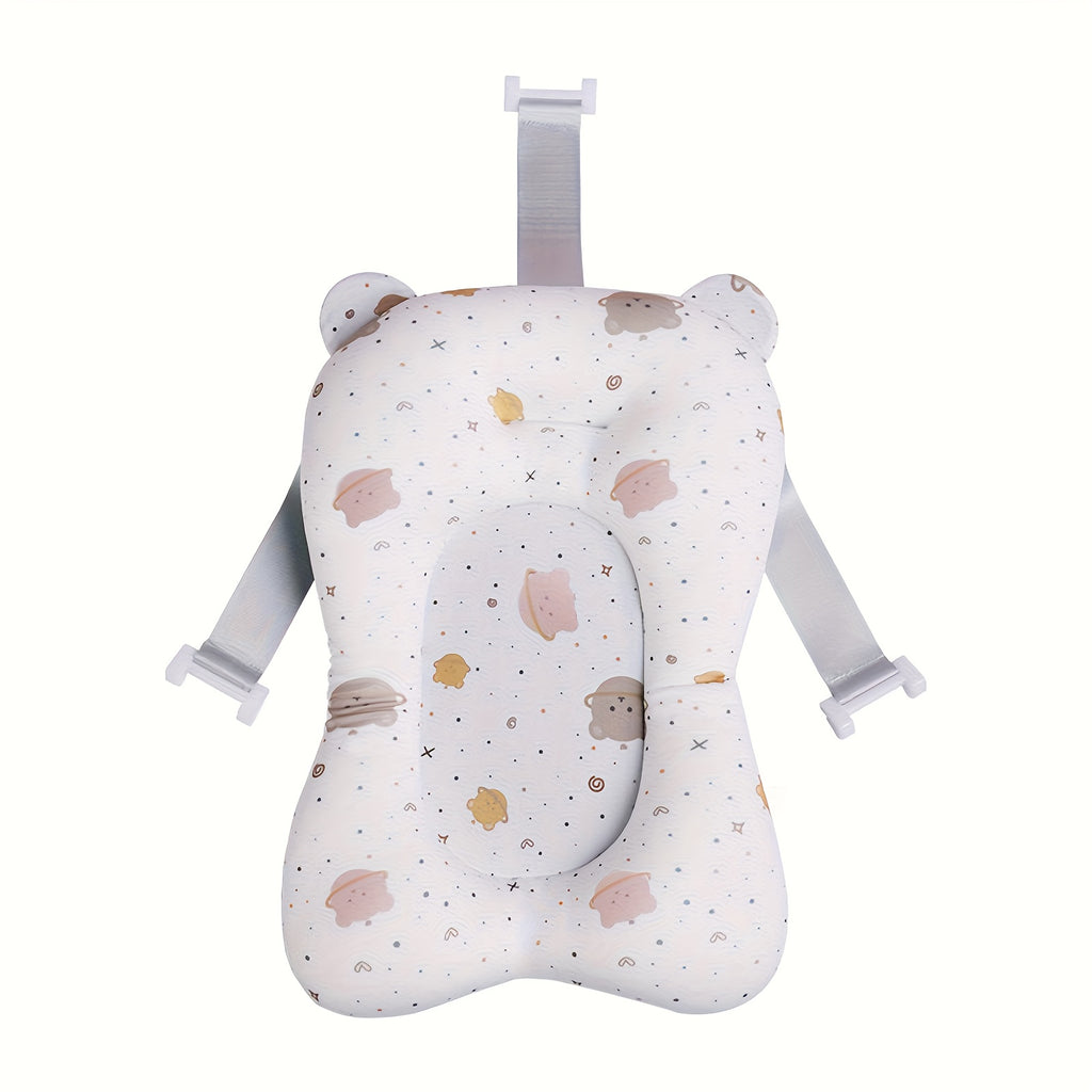 1 Coussin de Bain Confortable pour Nouveau-né avec Support Lombaire et — Monptitlou