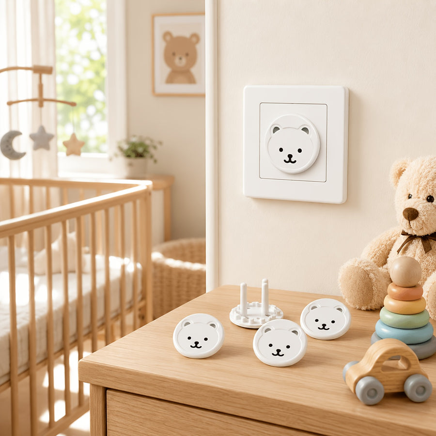 Cache-prises de sécurité pour bébé — Monptitlou