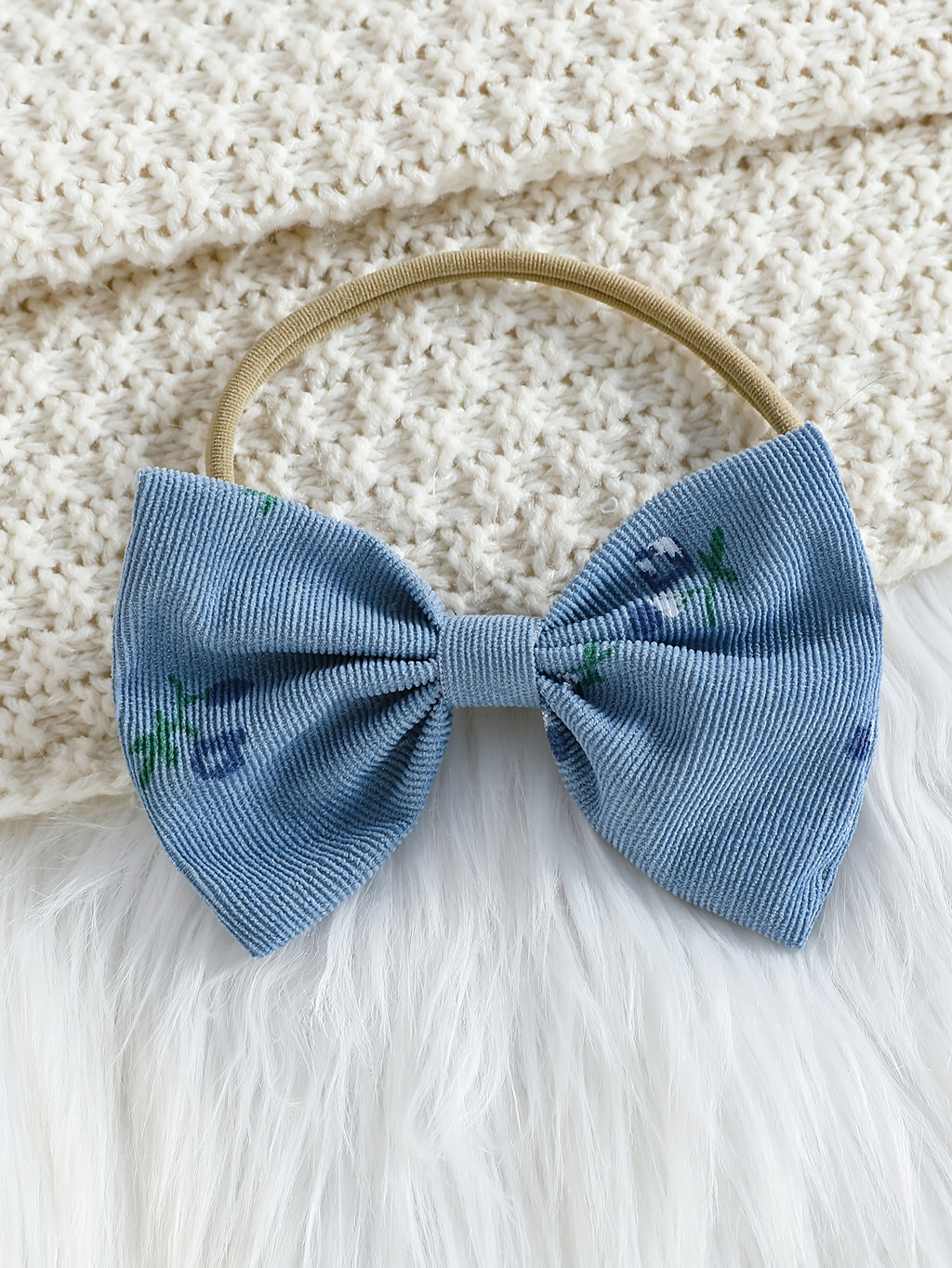 Barboteuse Bébé Fille Mignonne à Manches Longues avec Nœud Floral et — Monptitlou
