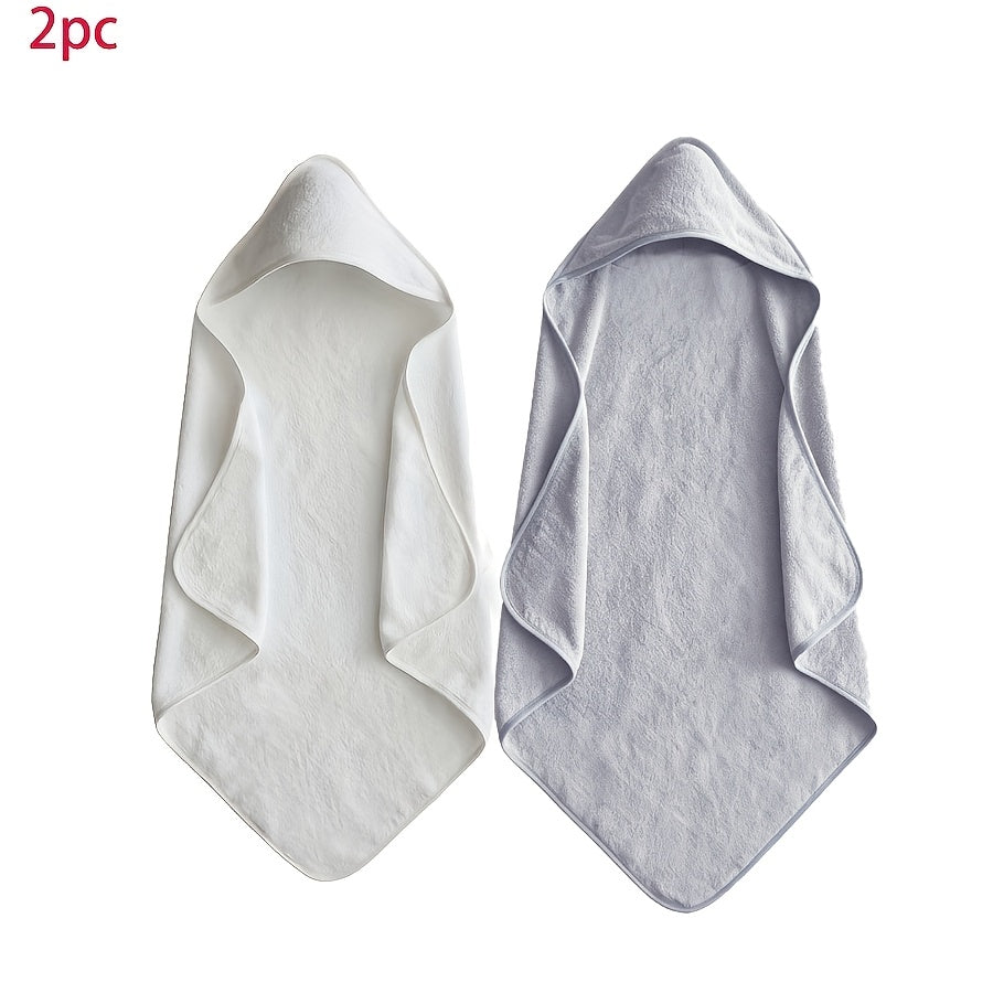 Serviettes de bain pour bébé avec capuche, très absorbantes — Monptitlou