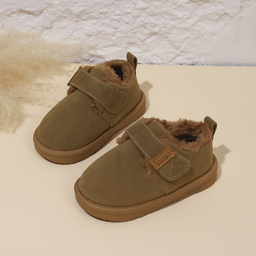 Chaussures Antidérapantes en Molleton pour Tout-Petits — Monptitlou