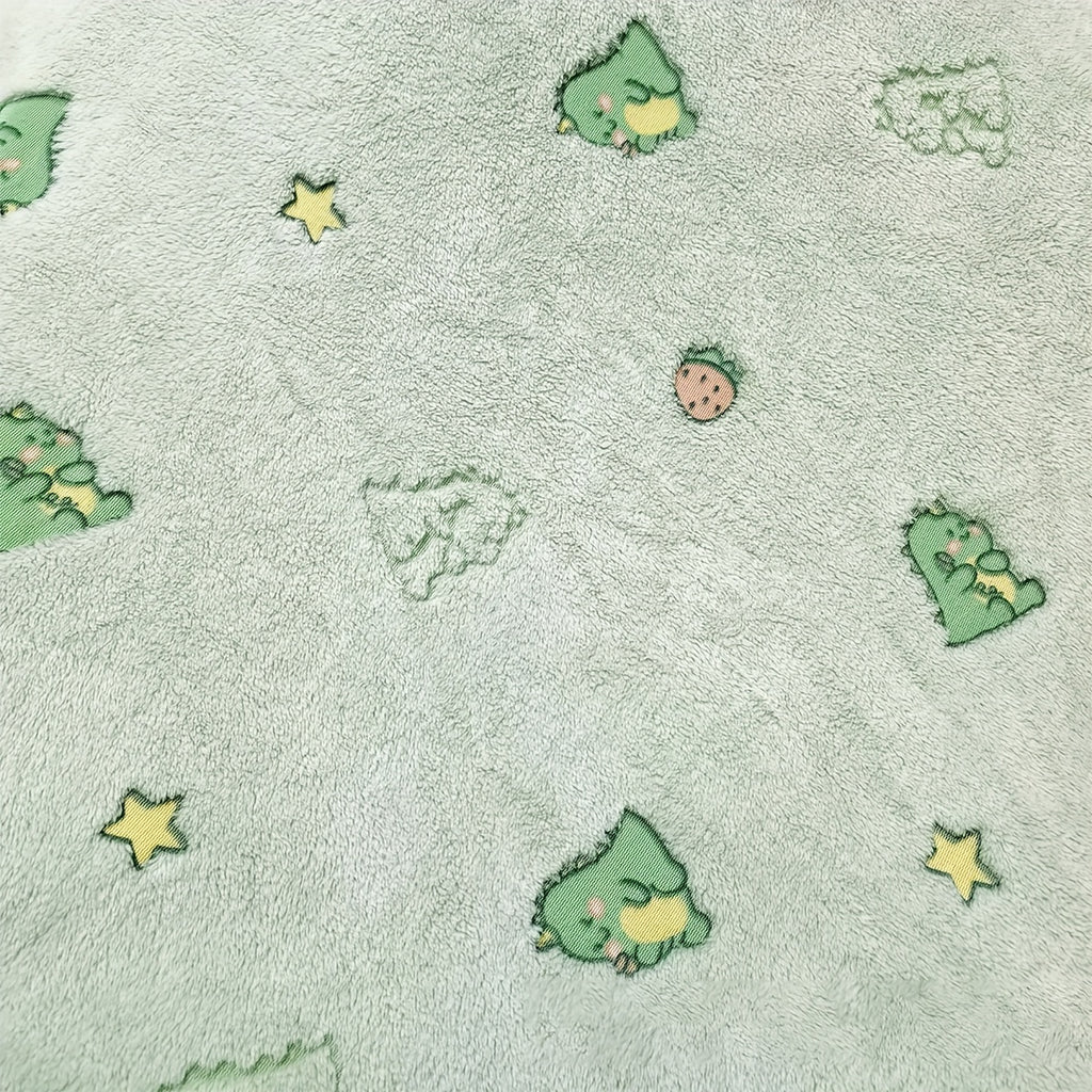Plaid pour enfant 1 pièce à motif de dinosaure — Monptitlou
