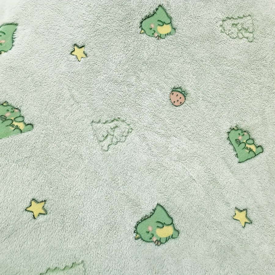 Plaid pour enfant 1 pièce à motif de dinosaure — Monptitlou