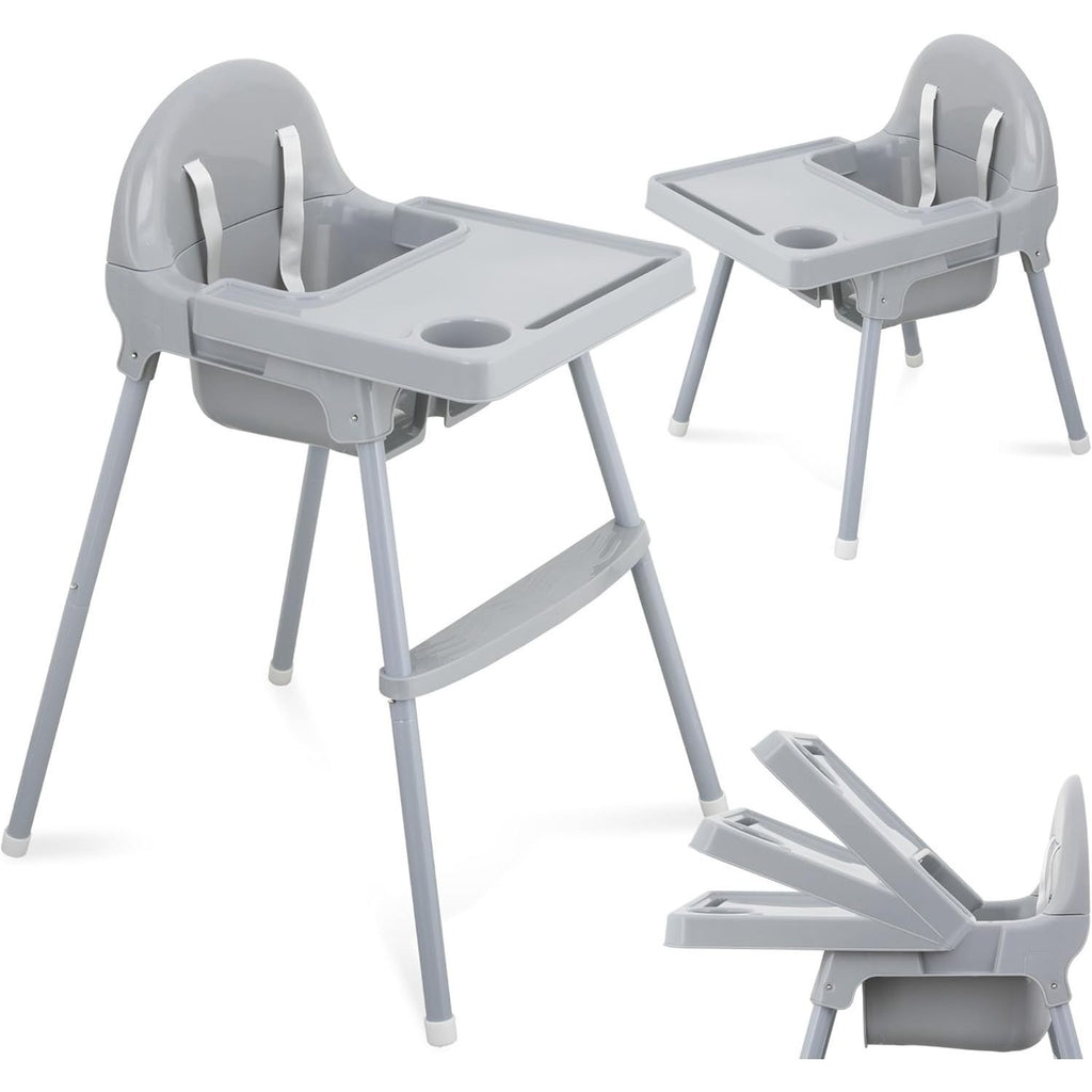 Almar Baby - Chaise haute pour bébé avec plateau amovible et harnais de — Monptitlou