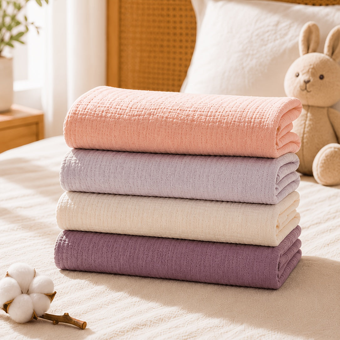 Couvertures en mousseline pour bébés garçons et filles — Monptitlou Image