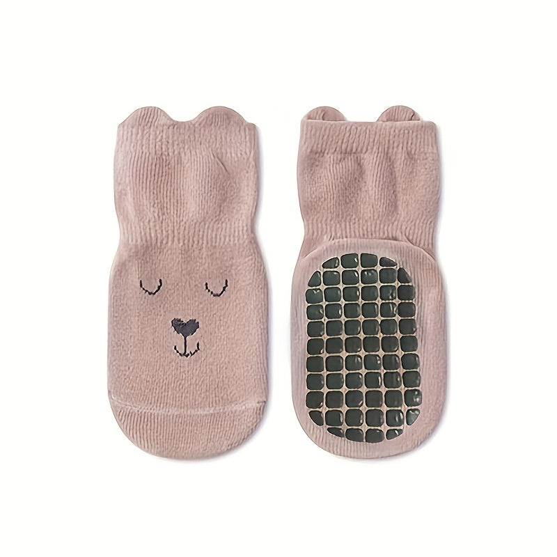 4 Paires de Chaussettes Confortables Respirantes Antidérapantes pour — Monptitlou
