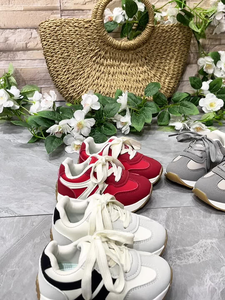 1 paire de baskets décontractées unisexes pour enfants — Monptitlou