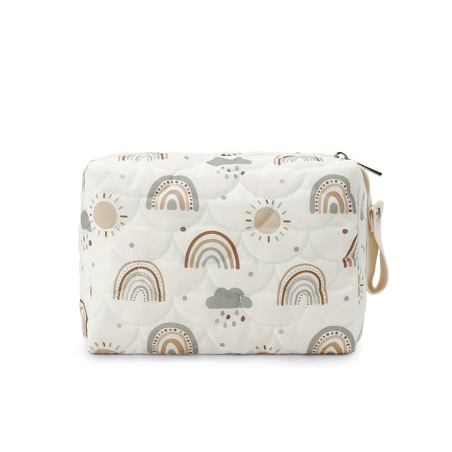 Sac fourre-tout à couches brodé — Monptitlou