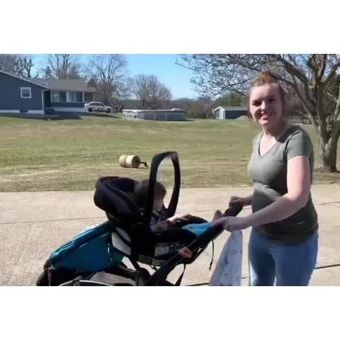 1 Housse de siège de berceau pour bébé, coupe-vent — Monptitlou