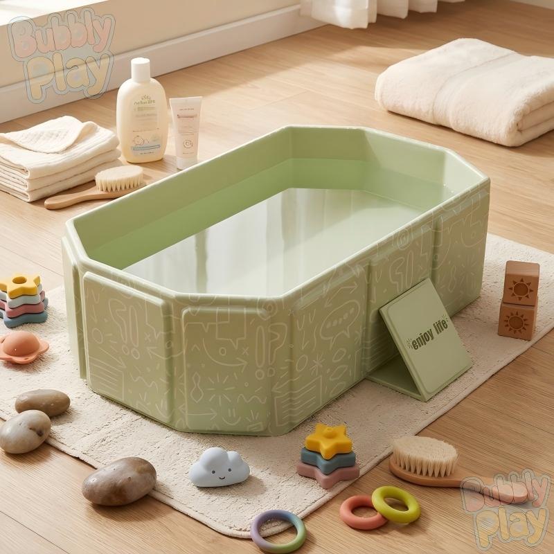 Baignoire portable, petite baignoire hors sol, baignoire compacte — Monptitlou