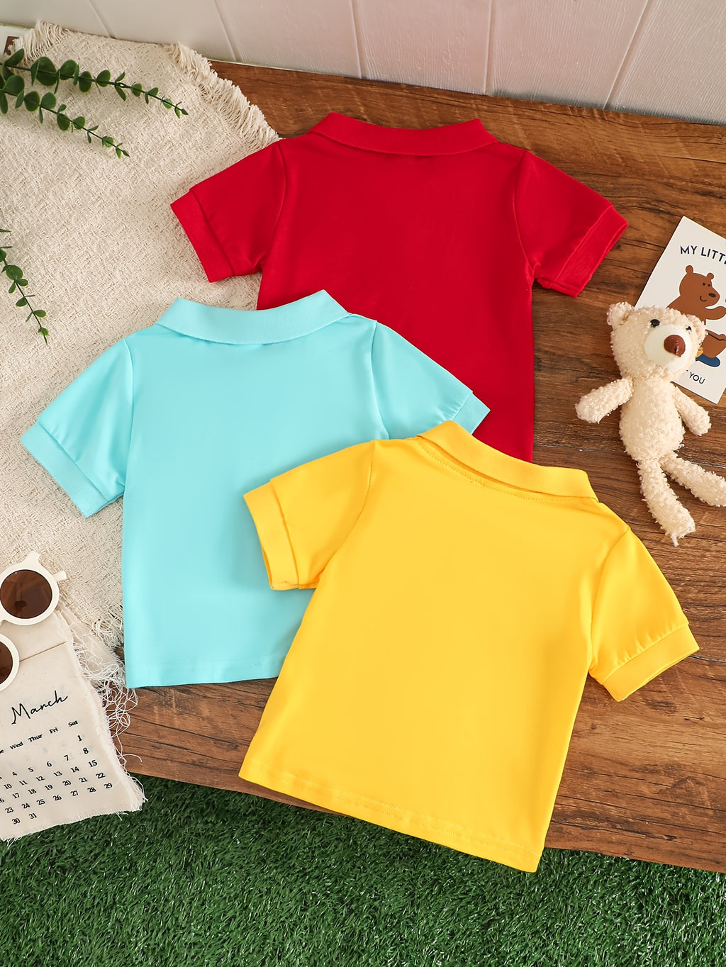 Polos décontractés pour garçon, parfaits pour l'été — Monptitlou