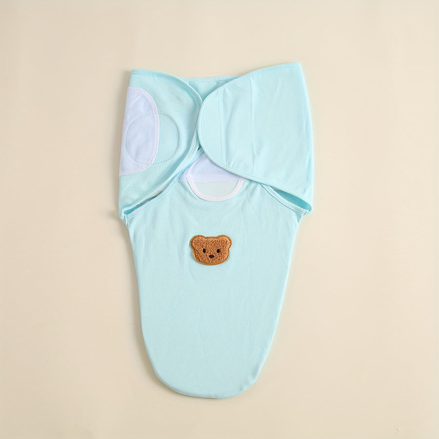 Couverture d'emmaillotage en coton pour bébé 0-3 mois, douce — Monptitlou