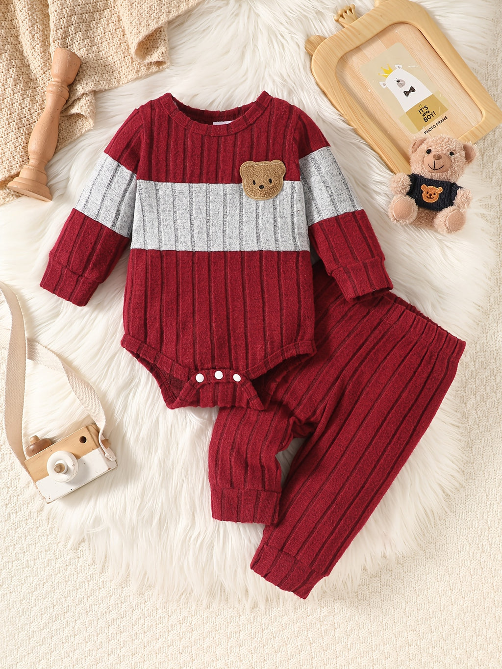 Ensemble Mignon Épissé pour Bébés Garçons, photo 14