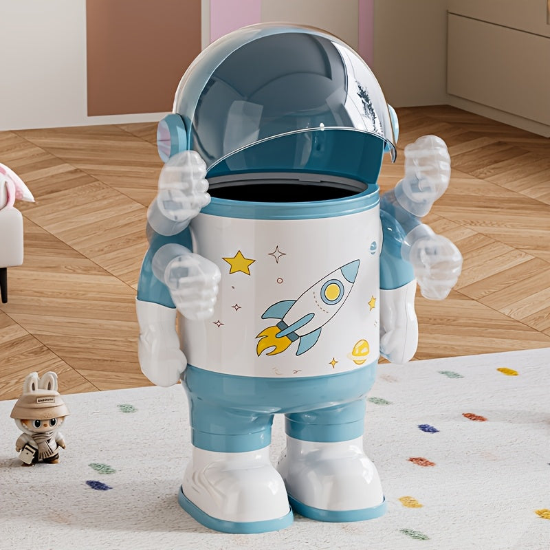 Poubelle mignonne en forme d'astronaute — Monptitlou