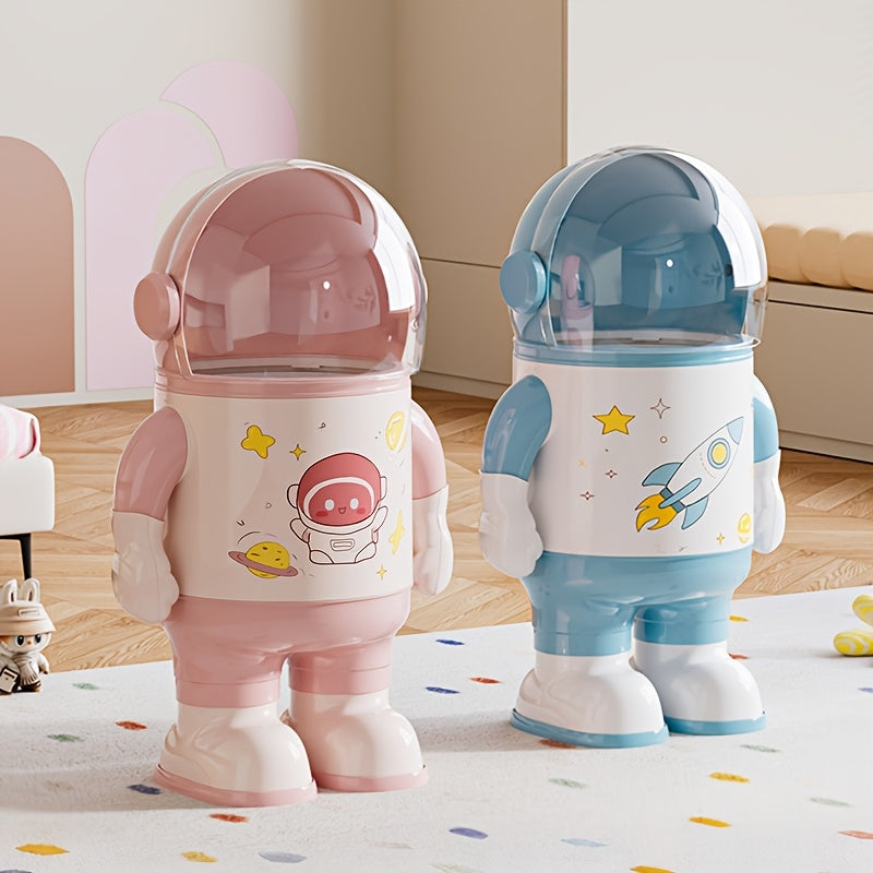 Poubelle mignonne en forme d'astronaute — Monptitlou