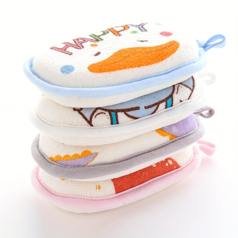 Éponge de bain pour bébé, gant exfoliant pour enfants — Monptitlou