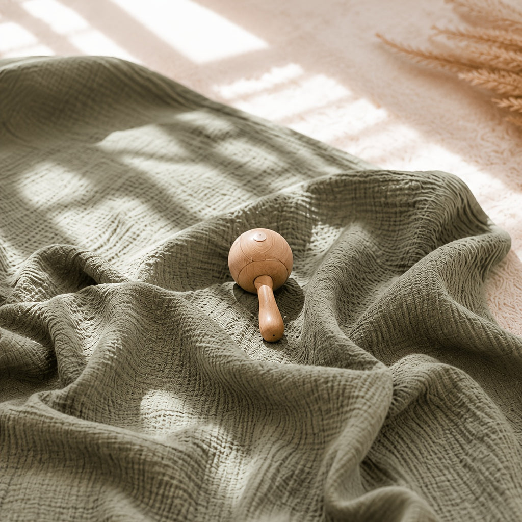 Couvertures en mousseline pour bébés garçons et filles — Monptitlou