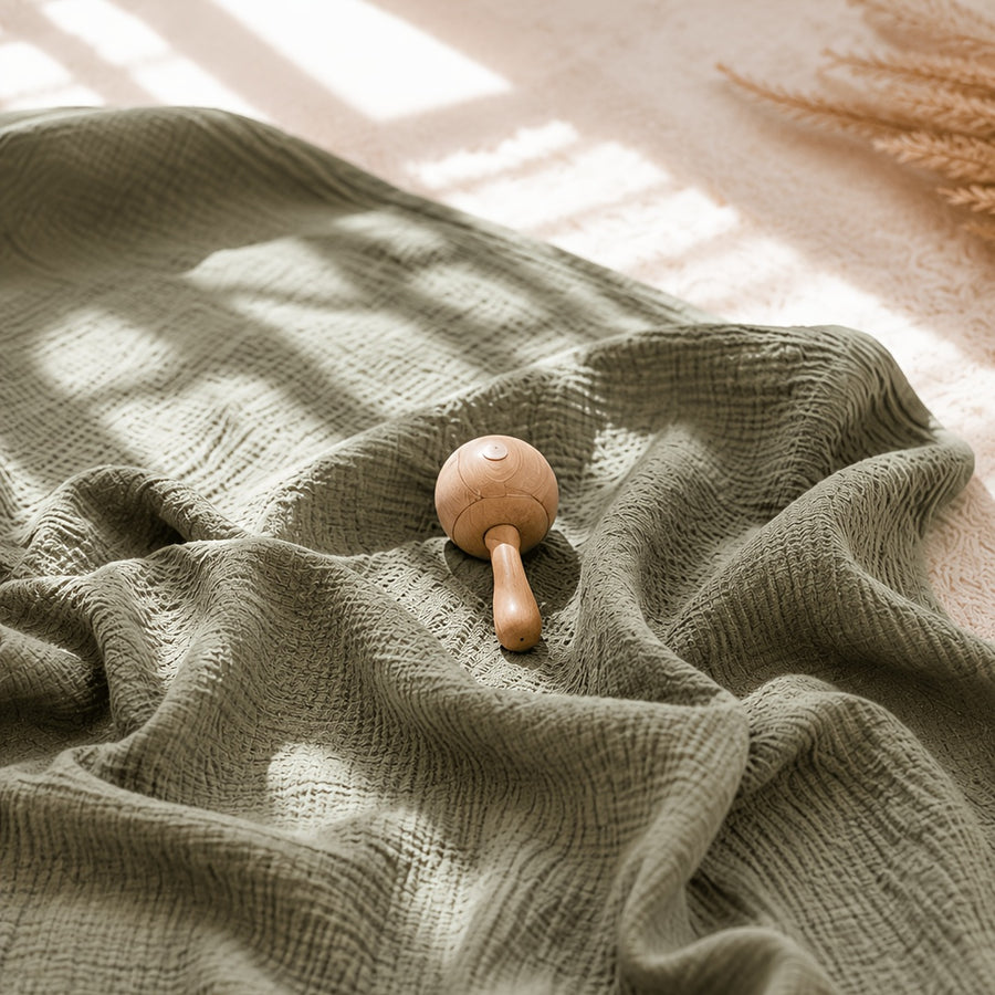 Couvertures en mousseline pour bébés garçons et filles — Monptitlou